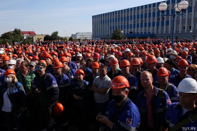 Забастовка в Беларуси