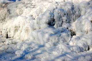 В Тернопольской области замерз водопад-рекордсмен