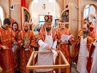 В Бердичеве освятили новый храм УПЦ