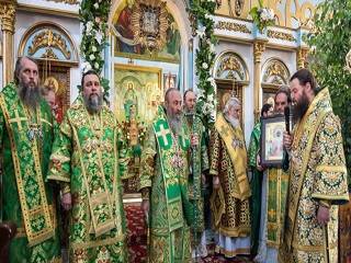 На Кировоградщине Предстоятель УПЦ прославил святых Александрийской епархии