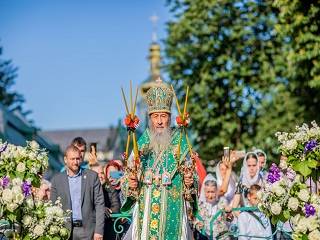 В УПЦ отметили 50 лет монашества Митрополита Онуфрия и святые именины Предстоятеля