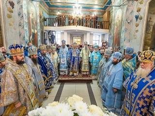 На Сумщине Предстоятель УПЦ возглавил праздничное богослужение в день Покровы