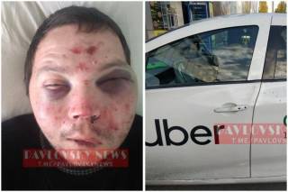 В самом центре Киева пассажиры такси жестоко избили водителя из-за просьбы надеть маски