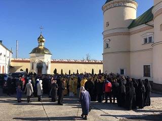 На Ровенщине верующие УПЦ отметили 30-летие возрождения Межиричского монастыря