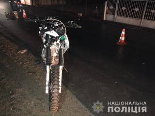 14-летний мотоциклист задавил велосипедиста на Львовщине
