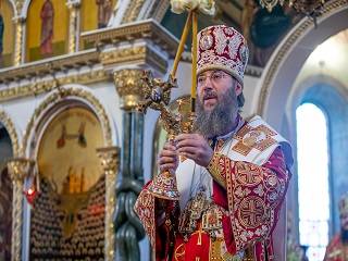 Предстоятель УПЦ поздравил митрополита Антония с 15-летием архиерейской хиротонии