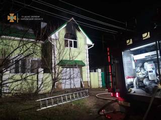 Появилось видео пожара в реабилитационном центре Харькова