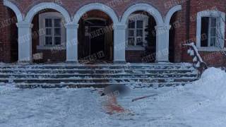 В Сети появились фото и видео с места взрыва в серпуховском монастыре