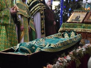 В Чернигове верующие УПЦ почтили память преподобного Лаврентия