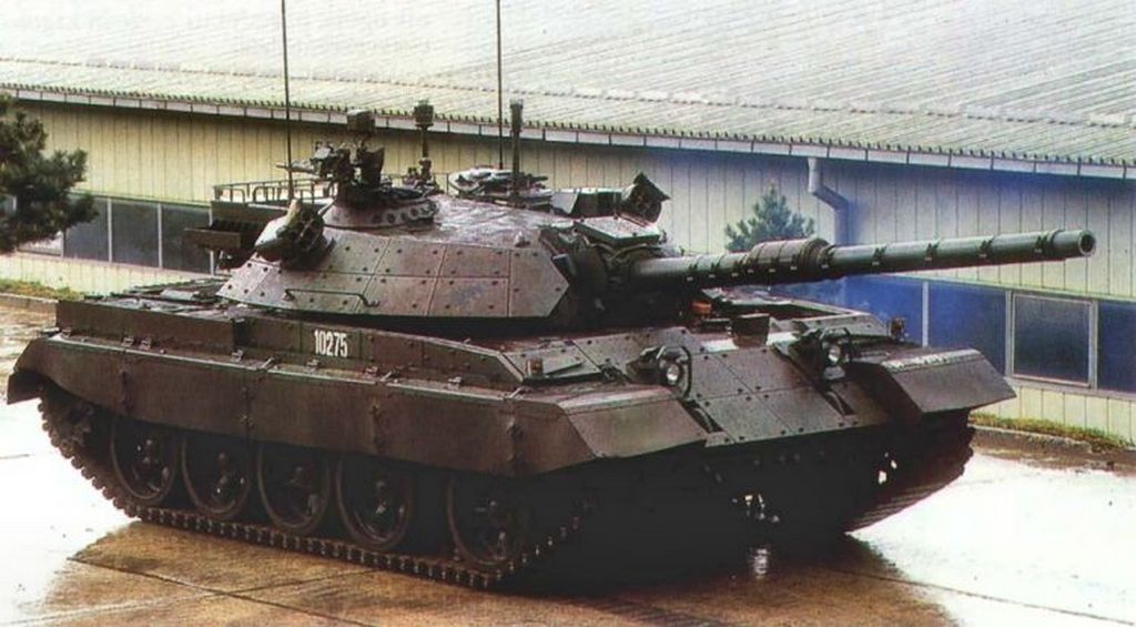 Танк M-55S-1 словенской армии