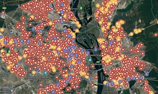 В Киеве объявлена воздушная тревога. Опубликована карта укрытий