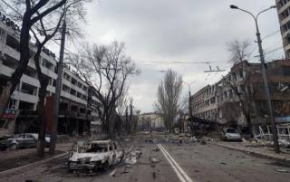 Российские войска практически полностью разрушили Мариуполь