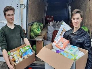 Киевские духовные школы УПЦ отправили более 2 тонн гуманитарной помощи жителям Кролевца