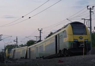 Появилось видео с места крушения поезда в Австрии