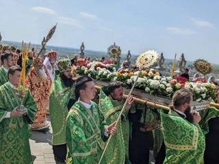 В Почаевской лавре верующие УПЦ почтили 20-летие канонизации преподобного Амфилохия