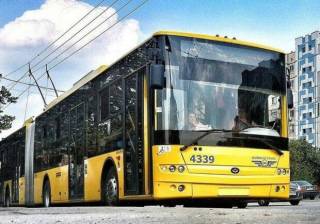 В Киеве понемногу «оживают» троллейбусы