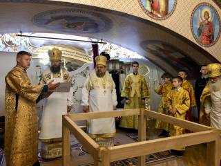 В Житомире освятили новый храм УПЦ