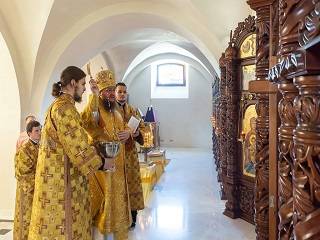 В Черкассах освятили иконостас в храме УПЦ