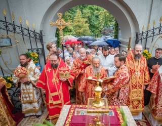 Предстоятель УПЦ возглавил престольный праздник столичного Ильинского храма
