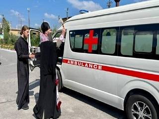 На Виннитчину при поддержке УПЦ передали автомобиль скорой помощи