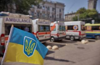 В Одессе при поддержке УПЦ передали медикам 10 машин скорой помощи
