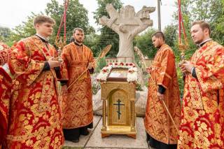 На Черкасчине верующие УПЦ почтили память святого мученика Даниила Млиевского