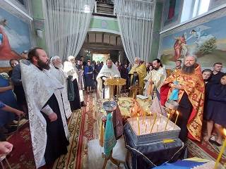 Священнослужители пяти епархий УПЦ отпели погибших украинских воинов