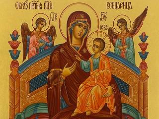Сегодня верующие УПЦ чтят икону Богородицы "Всецарица", перед которой молятся от онкозаболеваний