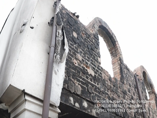 Верующие УПЦ собирают средства на восстановление пострадавшего храма от военных действий в Ирпене