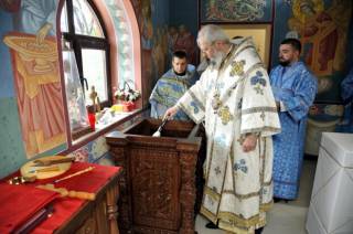На Одесчине освятили новый храм УПЦ в честь великомученика Георгия