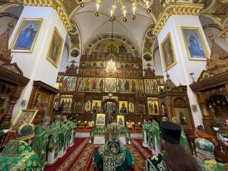 В Святогорской лавре УПЦ отметили память преподобных отцов Святогорских