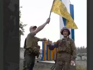 Украинские военные зашли в Лиман
