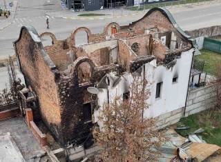 В УПЦ собирают средства на восстановление пострадавшего храма от военных действий в Ирпене