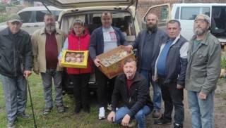 Верующие УПЦ передали помощь защитникам Украины в госпитали Полтавы