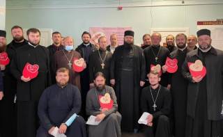 На Ровенщине священники и верующие УПЦ сдали кровь для украинских воинов