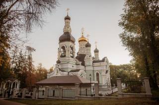 Предстоятель УПЦ освятил новый столичный храм в честь преподобного Сергия Радонежского