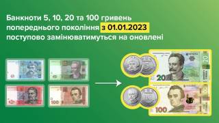 В Украине бумажные деньги будут заменять монетами
