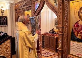 Предстоятель УПЦ в день 78-летия молится в родных краях