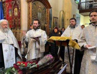 В Киевских духовных школах УПЦ отпели погибшего защитника Украины