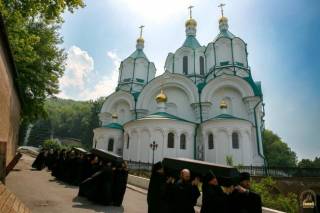 В Святогорской лавре рассказали о гибели монахов в июне