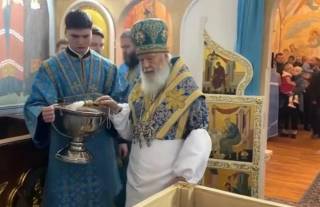 На Одесчине освятили новый храм УПЦ в честь иконы Богородицы «Воспитание»