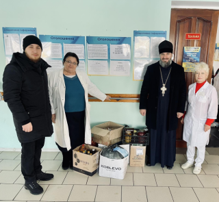 На Кировоградщине УПЦ передала помощь переселенцам и нуждающимся
