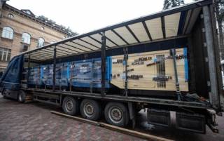 Киев получил девять мощных генераторов от европейского города-побратима