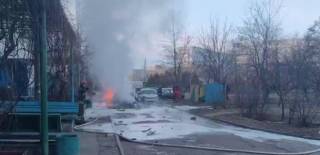 В оккупированном Энергодаре взорвали автомобиль с пророссийским чиновником