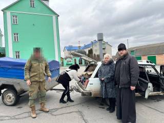 Винницкая епархия УПЦ передала гуманитарную помощь украинским военнослужащим