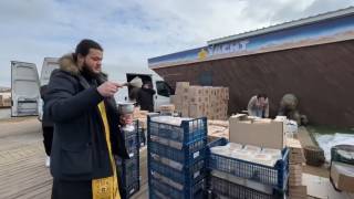 Одесская епархия УПЦ передала гуманитарную помощь на передовую