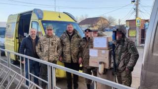 Священник Киевской епархии УПЦ доставил гуманитарную помощь военным и жителям на Донбасс
