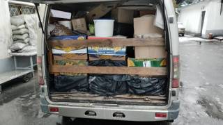 Нежинская епархия УПЦ доставила более 2 тонн гуманитарной помощи в Святогорскую лавру и на передовую