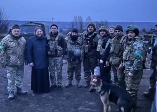Духовенство Киевской епархии УПЦ доставило гуманитарную помощь под Бахмут