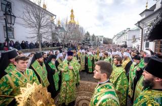 Тисячі вірних на чолі з Блаженнішим вшанували всіх святих Києво-Печерської Лаври